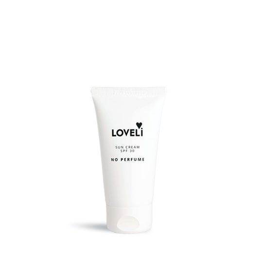 Loveli sun cream no perfume travel size